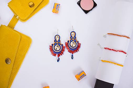 Náušnice - Wildest Dreams: Náušnice Zaya - 18040356_