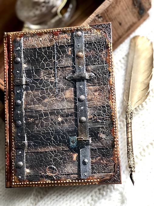 Papiernictvo - Luxusný BOSS industrial Diár pre pána i dámu/SKLADOM - 18038978_