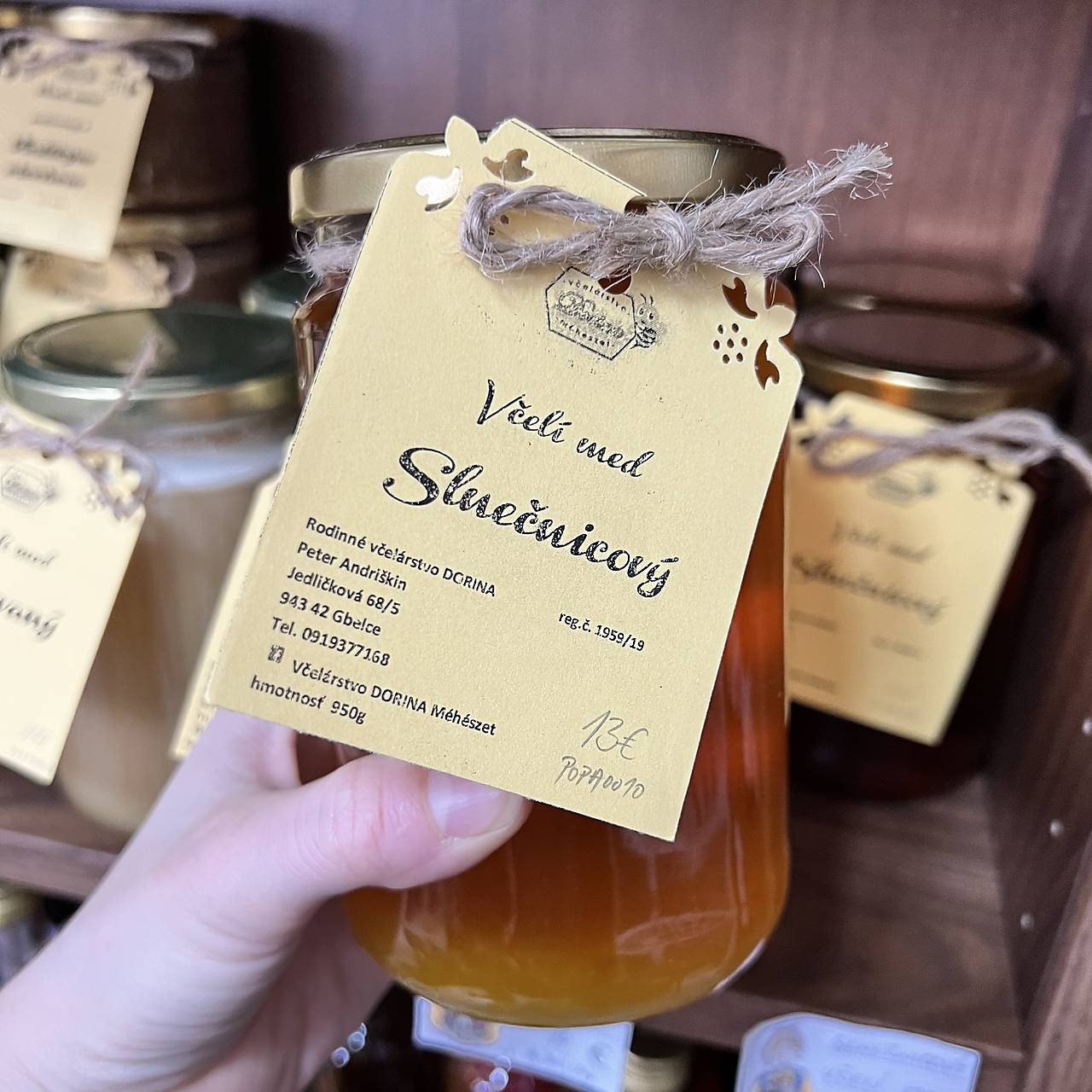 Slnečnicový med 950 g