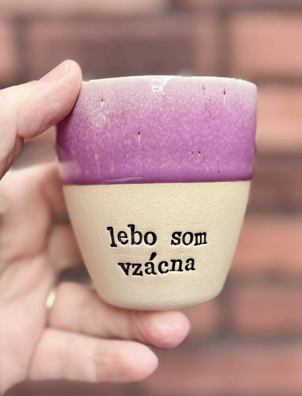 Vlastný text 190ml pohárik
