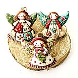  - Anjeli s rolničkami v krabičke, 3 ks (sada 2) - 18040637_