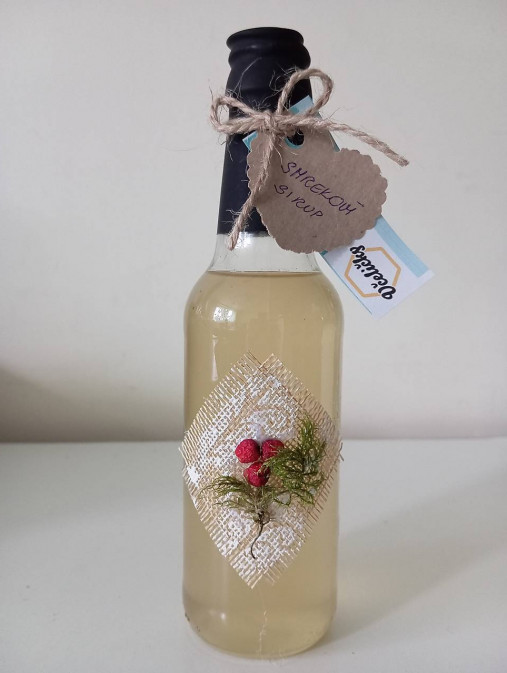 Sirupy - Sirup zo smrekových výhonkov - darčekové balenie - 18041253_