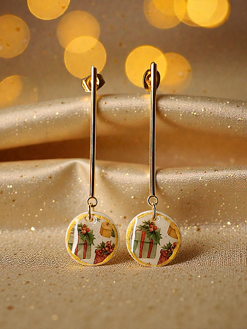 Náušnice - Bambuľky - náušnice z modelovacej hmoty - 18042126_