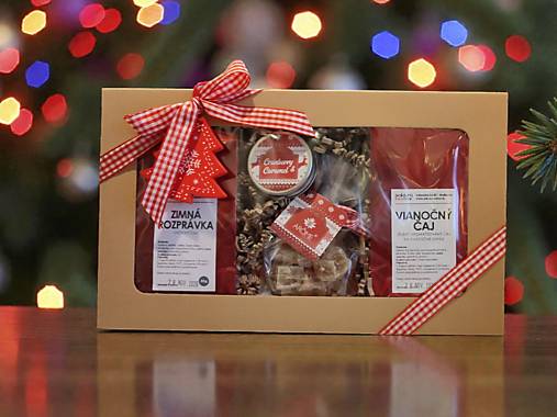 Darčekové balenie Vianočná hviezda