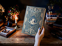 Papiernictvo - Heine zelený - upcyklovaný akvarelový skicár - 18041524_