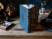 Papiernictvo - Lessing zelený - upcyklovaný akvarelový skicár - 18041527_