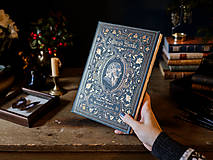 Papiernictvo - Lessing zelený - upcyklovaný akvarelový skicár - 18041538_