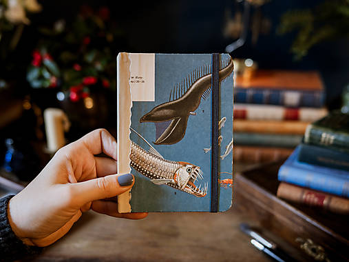 Papiernictvo - Ryby - zápisník/skicár - 18041495_