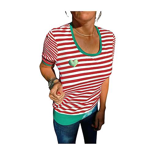 Tričko pruhy O.K. 8