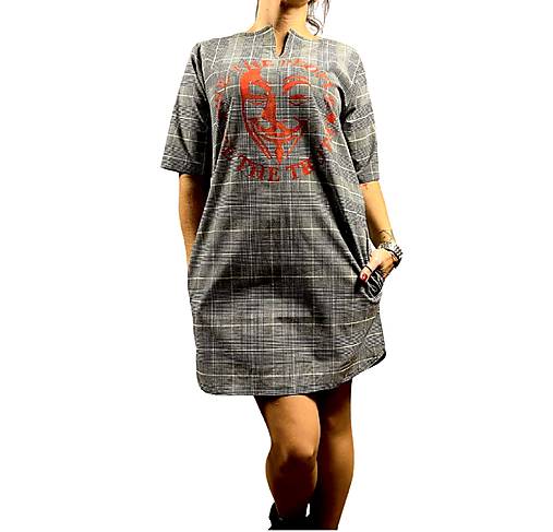 Šaty Sorry I'm late