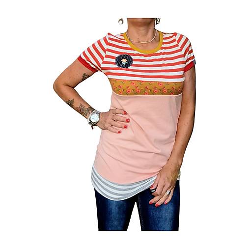 Tričko malované Fiori