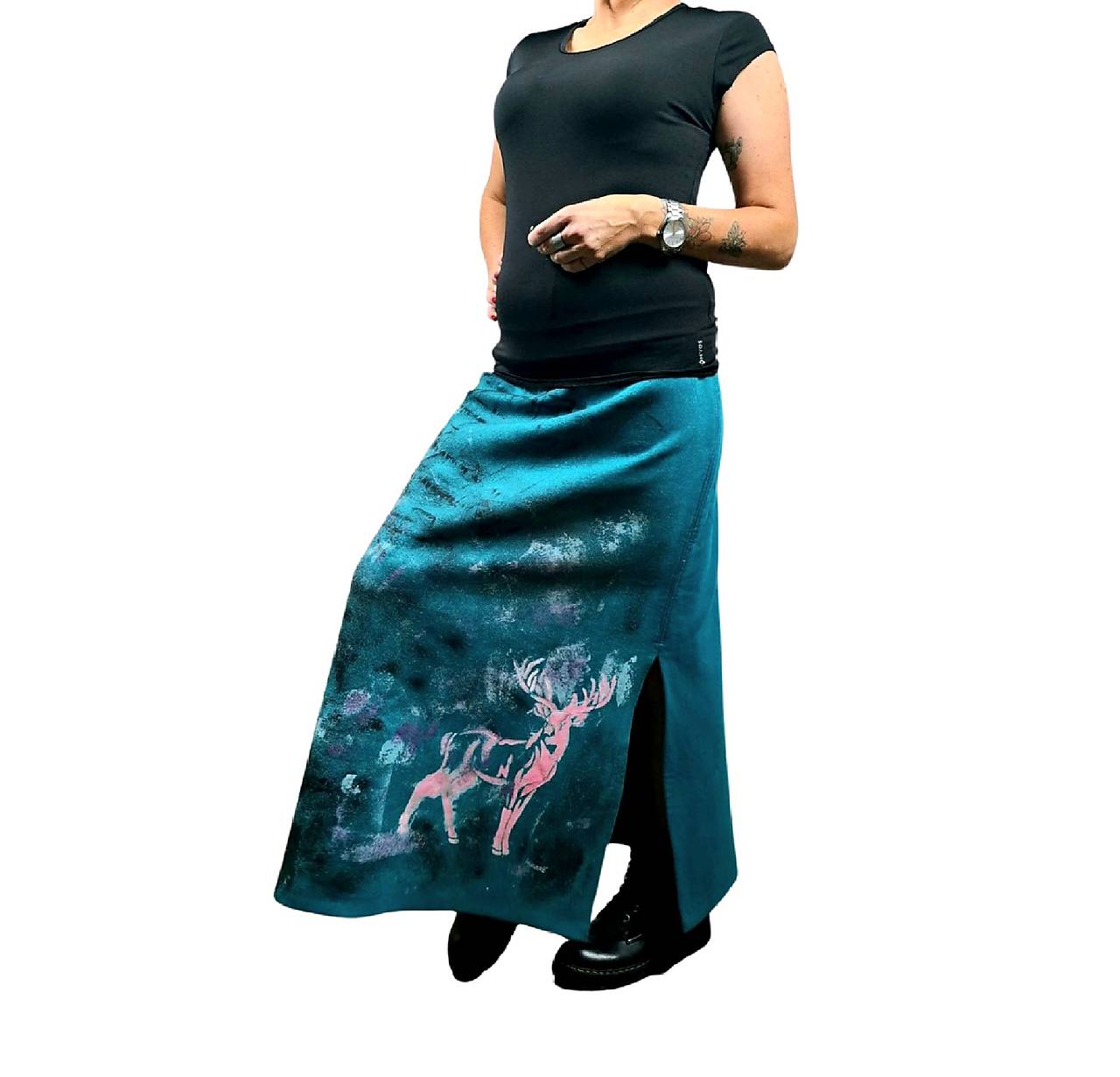 Sukně jelení teplá 2