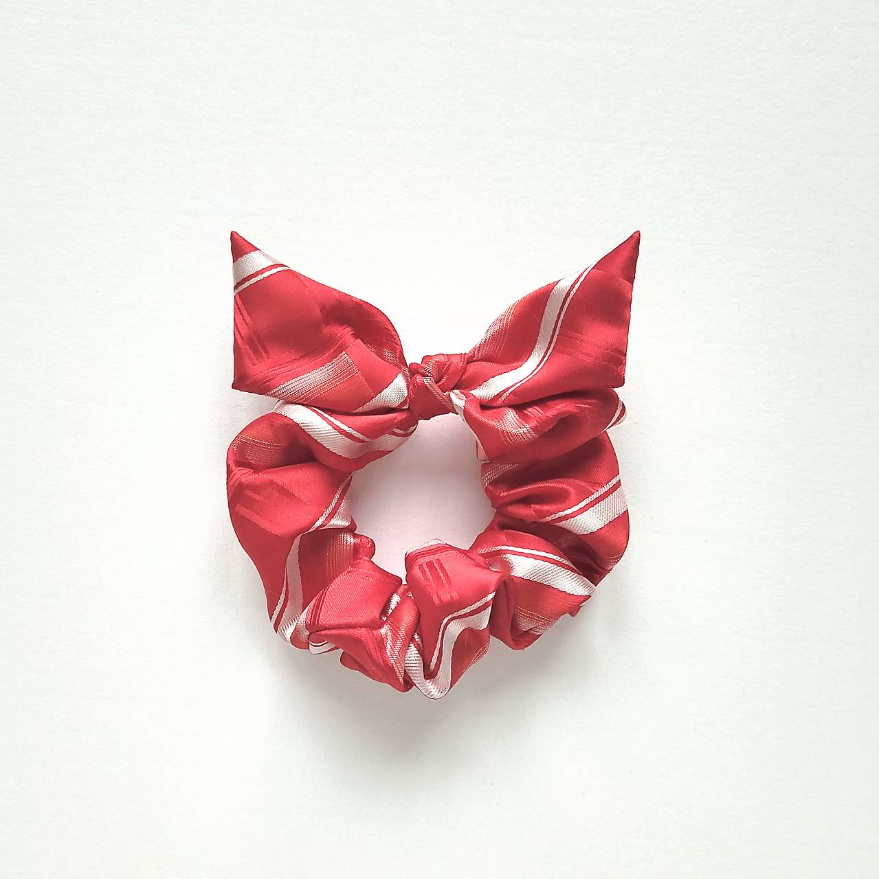 Scrunchie kravatová (červená)