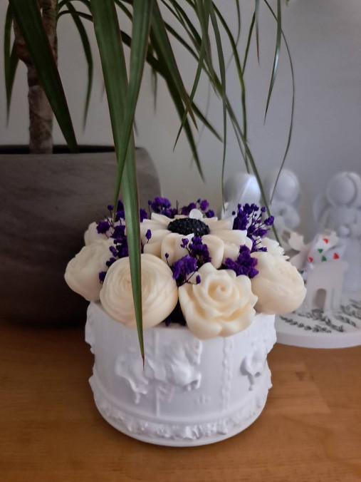 Jedinečná kytička kvetov