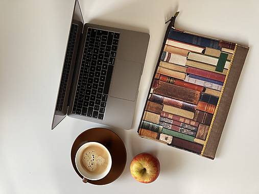 Na notebook - Obal na notebook - Stará knižnica - 18043630_