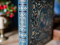 Papiernictvo - Lessing zelený - upcyklovaný akvarelový skicár - 18043423_