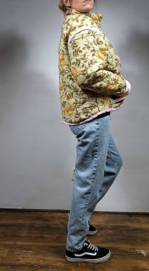 Trendy prošívaná bunda/ casual