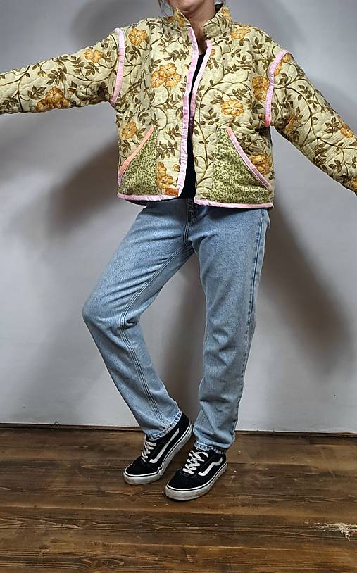 Trendy prošívaná bunda/ casual