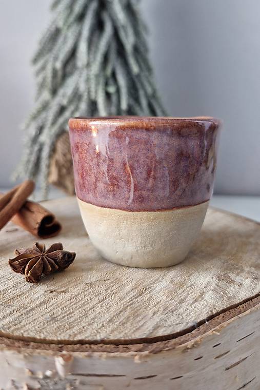 Nádoby - Šálka rustikálna - 18043319_