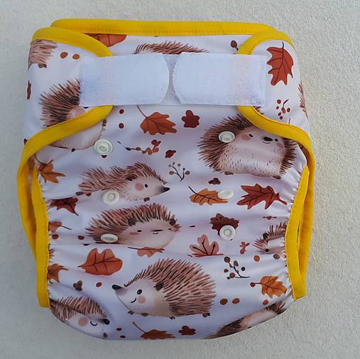 Detské doplnky - Vrchné PUL nohavičky - jednoveľkostné "ježkovia" - 18045556_