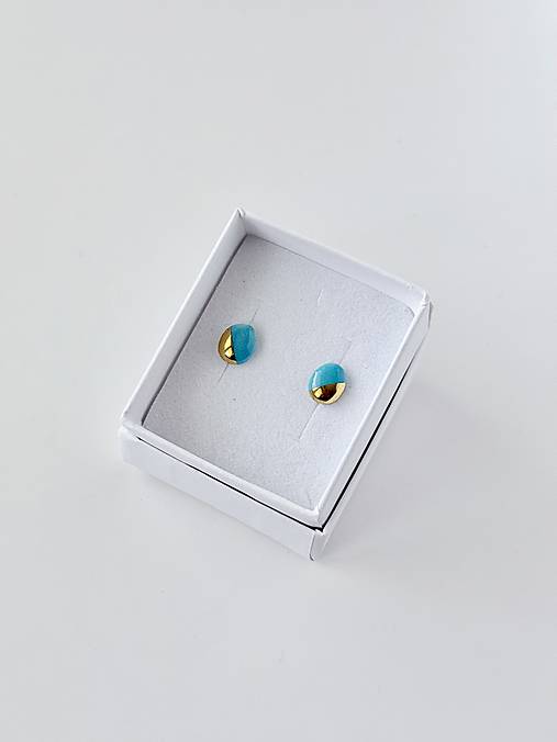 Porcelánové náušnice