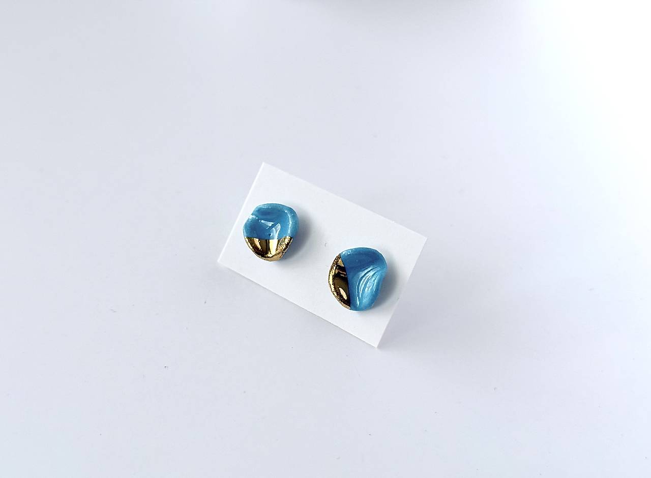 Porcelánové náušnice