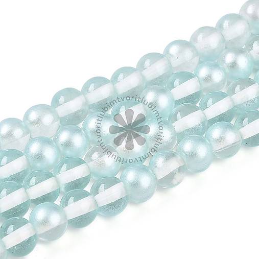 Korálky - (1983) Sklenené korálky, 6 mm - 20 ks - 18044965_