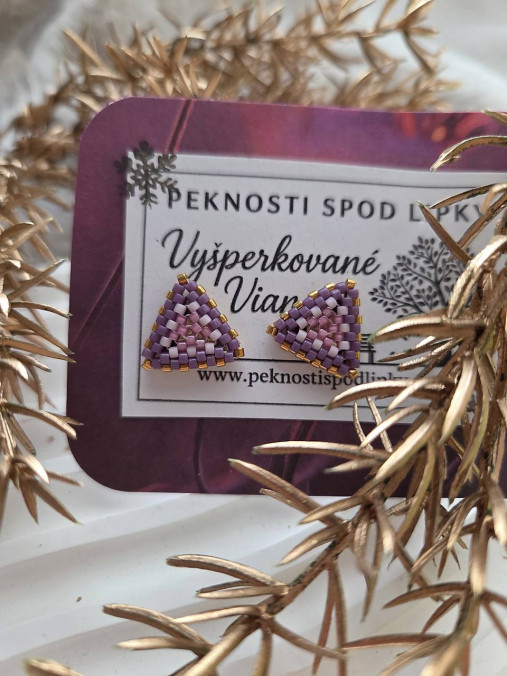 Náušnice Iskrivé línie