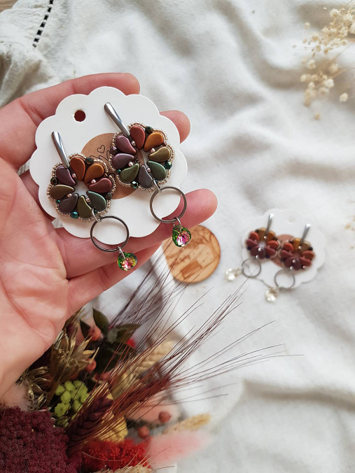 Náušnice 4lístkové šťastie