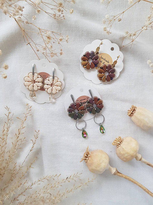 Náušnice 4lístkové šťastie