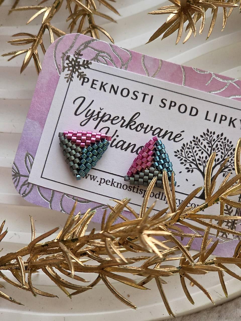 Náušnice Iskrivé línie