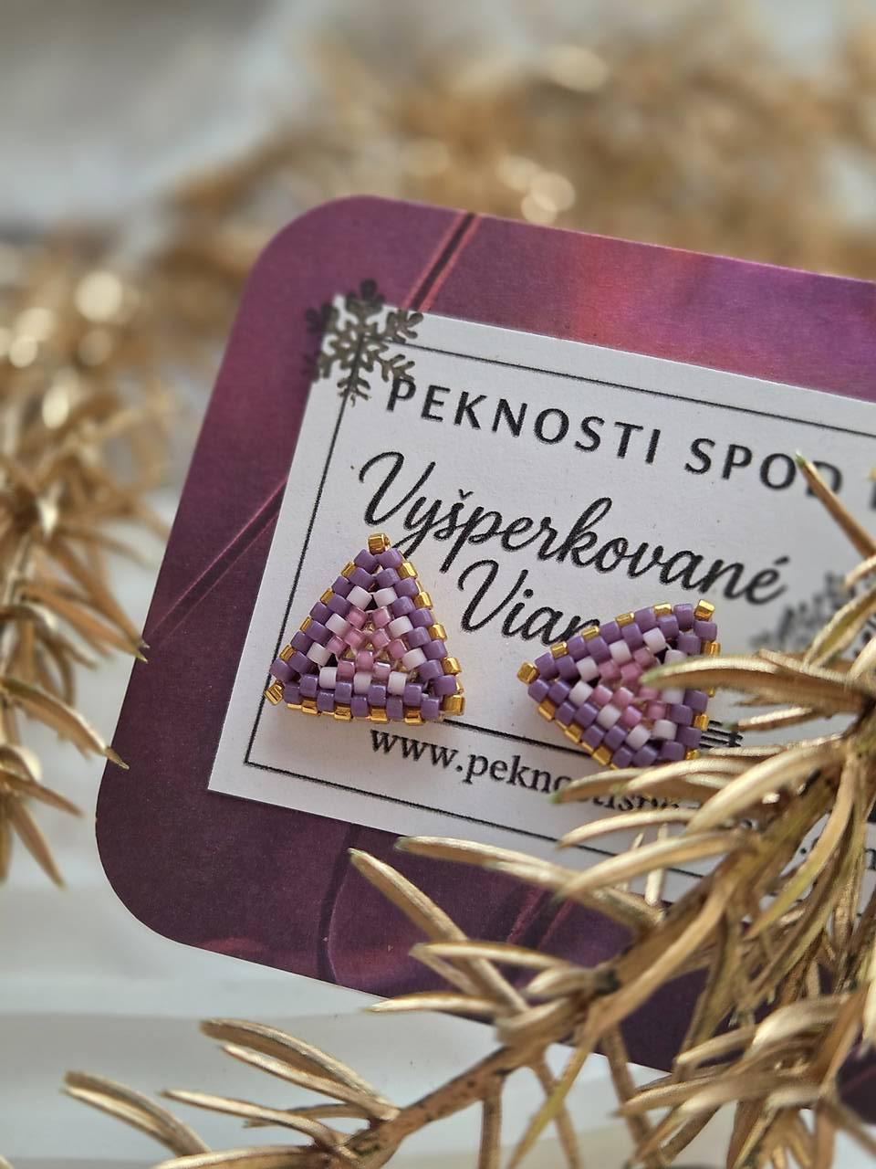 Náušnice Iskrivé línie