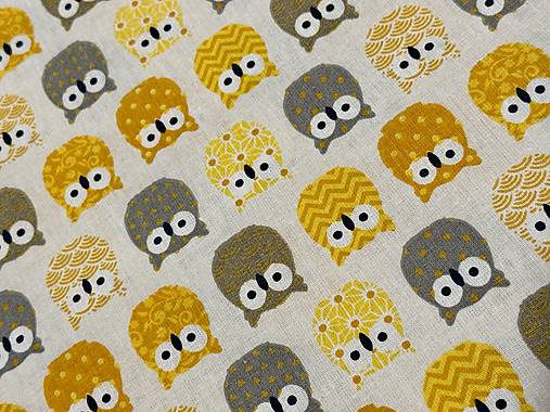 100% BAVLNA STOF FRANCÚZSKO / SOVIČKY