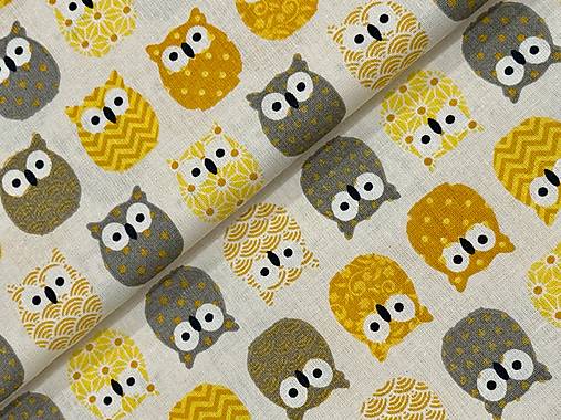 100% BAVLNA STOF FRANCÚZSKO / SOVIČKY