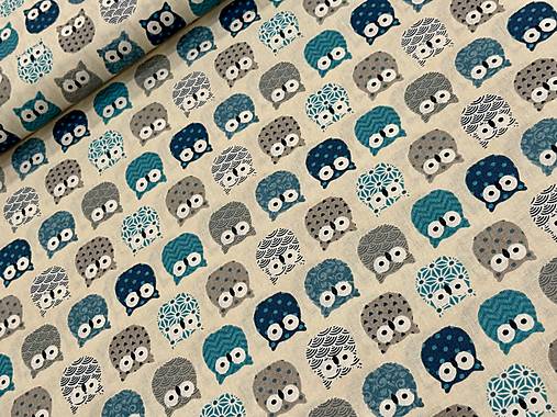 100% BAVLNA STOF FRANCÚZSKO / SOVIČKY