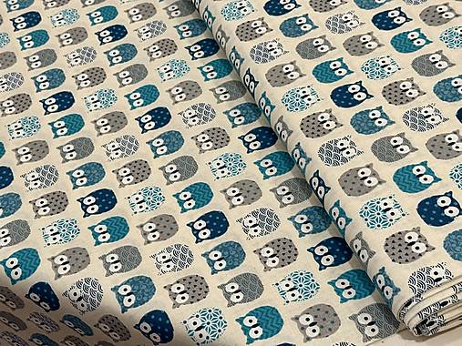 100% BAVLNA STOF FRANCÚZSKO / SOVIČKY