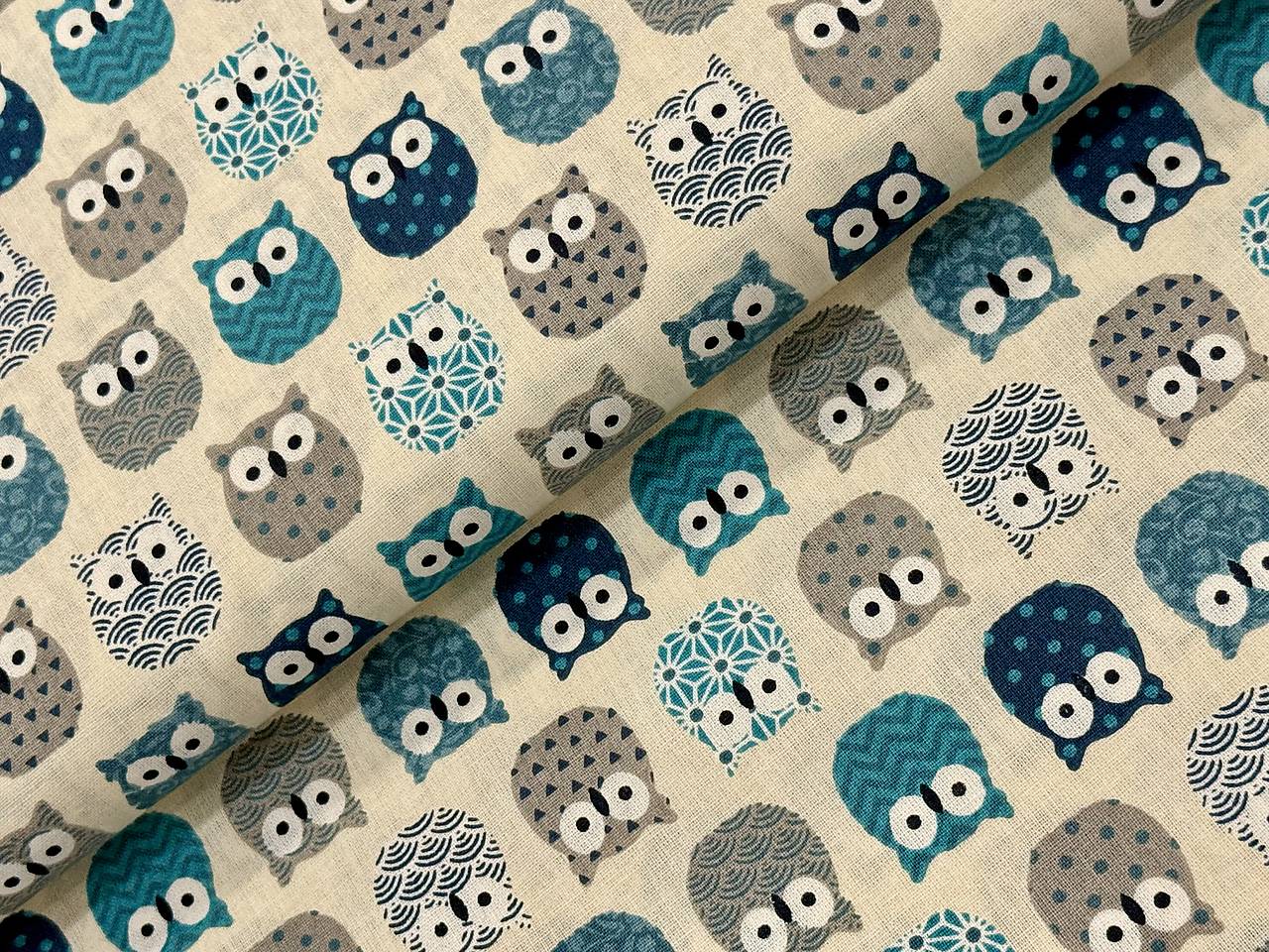 100% BAVLNA STOF FRANCÚZSKO / SOVIČKY