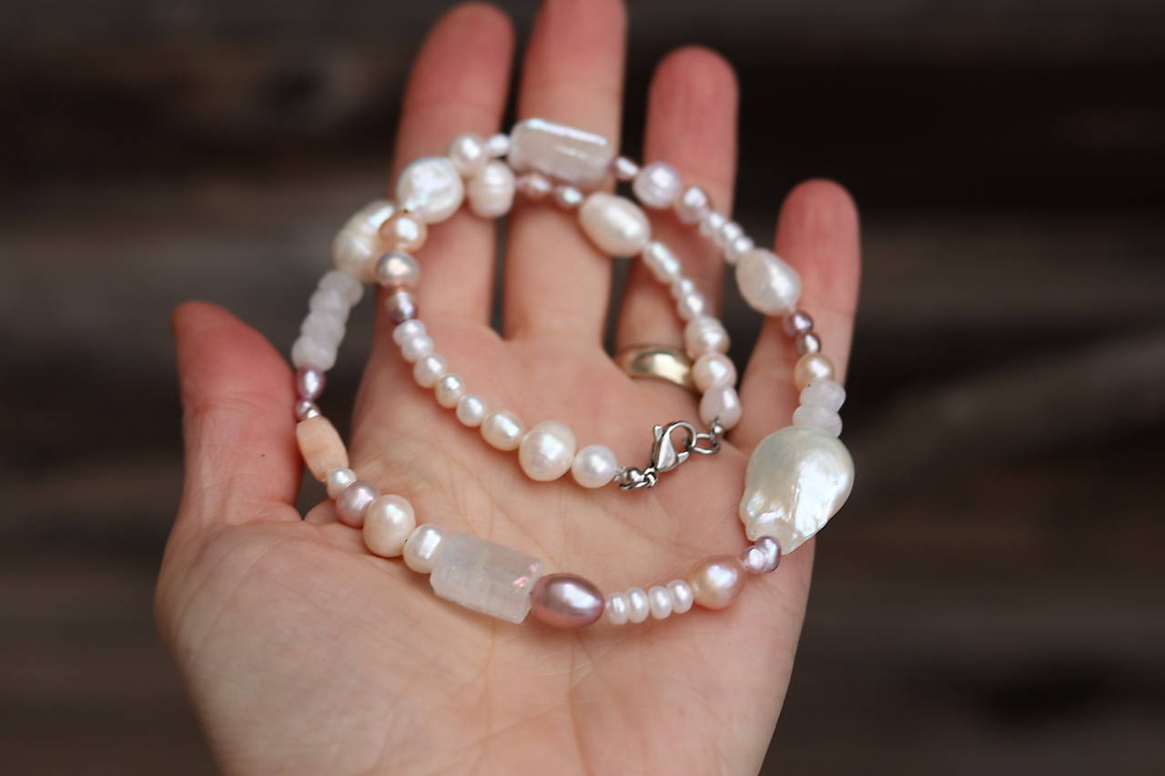 Perlový náhrdelník