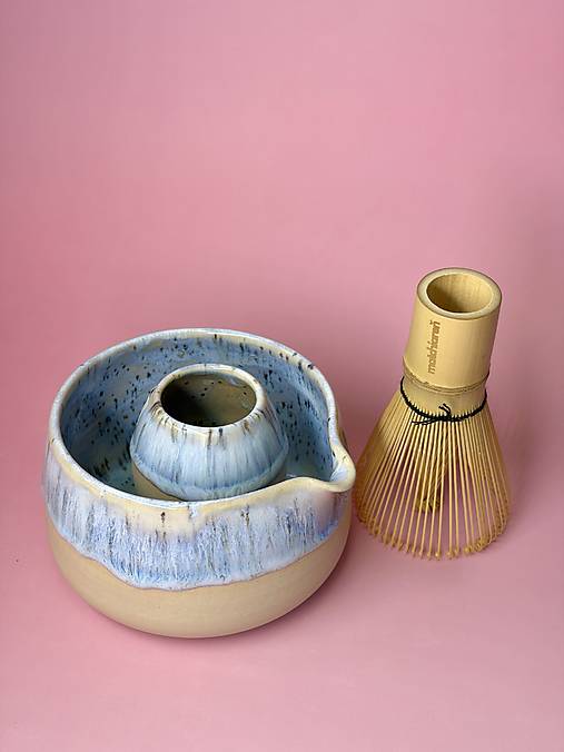 Matcha set Frozen Blue