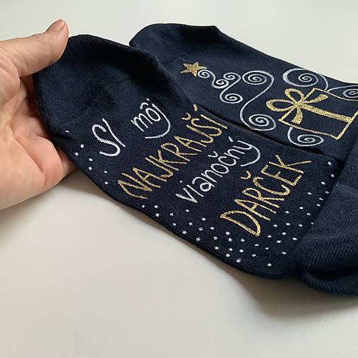 Maľované ponožky SKLADOM veľkosť 39-42 presne ako na fotke