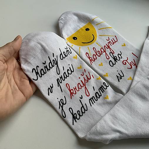 Maľované ponožky SKLADOM veľkosť 39-42 presne ako na fotke