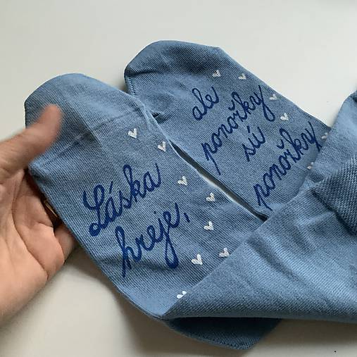 Maľované ponožky SKLADOM veľkosť 35-38 presne ako na fotke