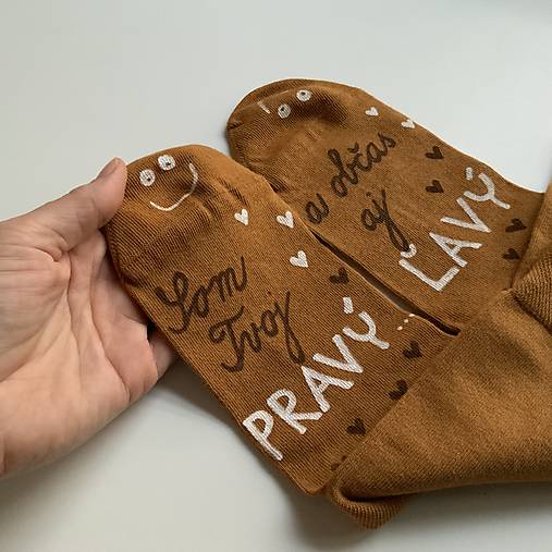 Maľované ponožky SKLADOM veľkosť 35-38 presne ako na fotke