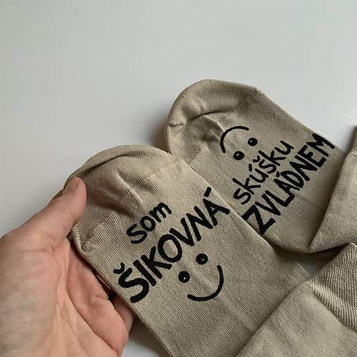 Maľované ponožky SKLADOM veľkosť 35-37 presne ako na fotke