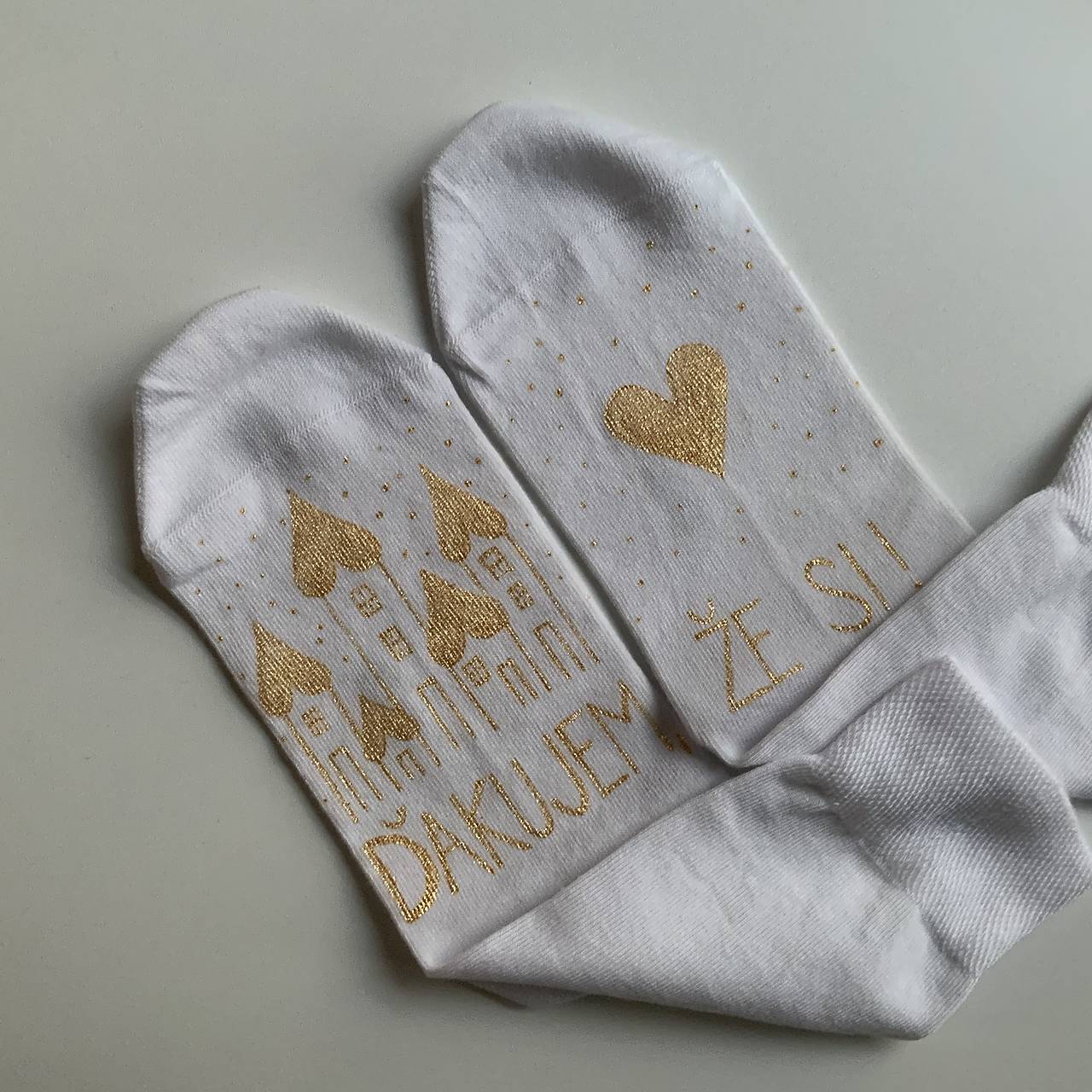 Maľované ponožky SKLADOM veľkosť 35-38 presne ako na fotke