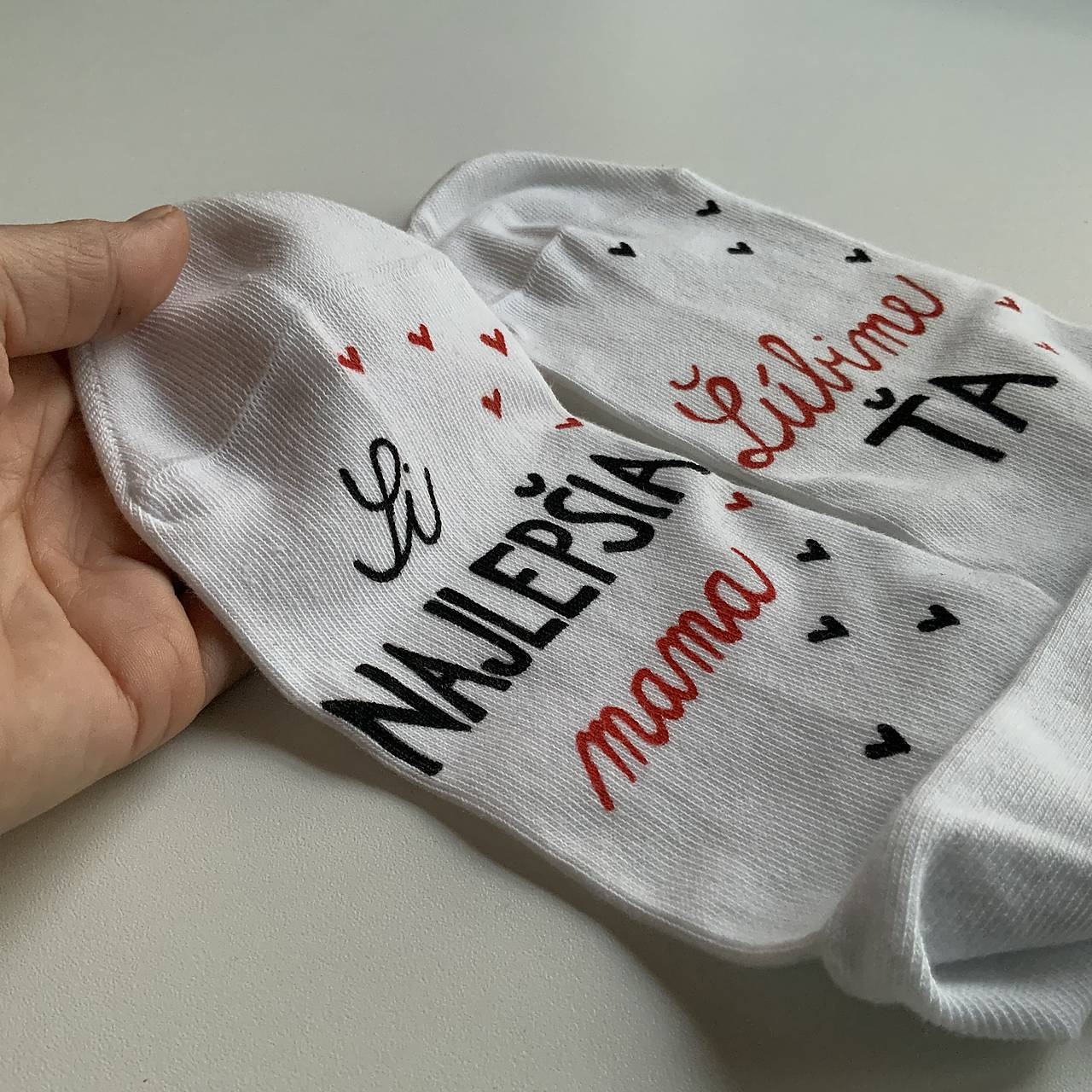 Maľované ponožky SKLADOM veľkosť 35-38 presne ako na fotke