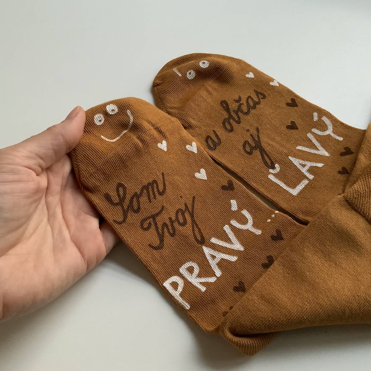 Maľované ponožky SKLADOM veľkosť 35-38 presne ako na fotke