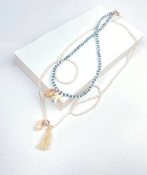 Náhrdelník sada více náhrdelníků