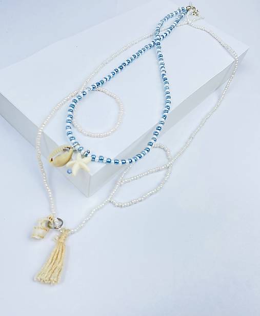 Náhrdelník sada více náhrdelníků