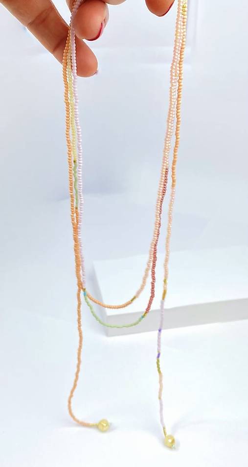 Náhrdelník dlouhý omotávací